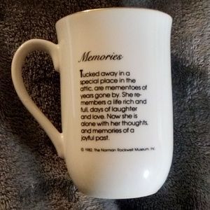 1982 NORMON ROCKWELL MUSEUM MUG